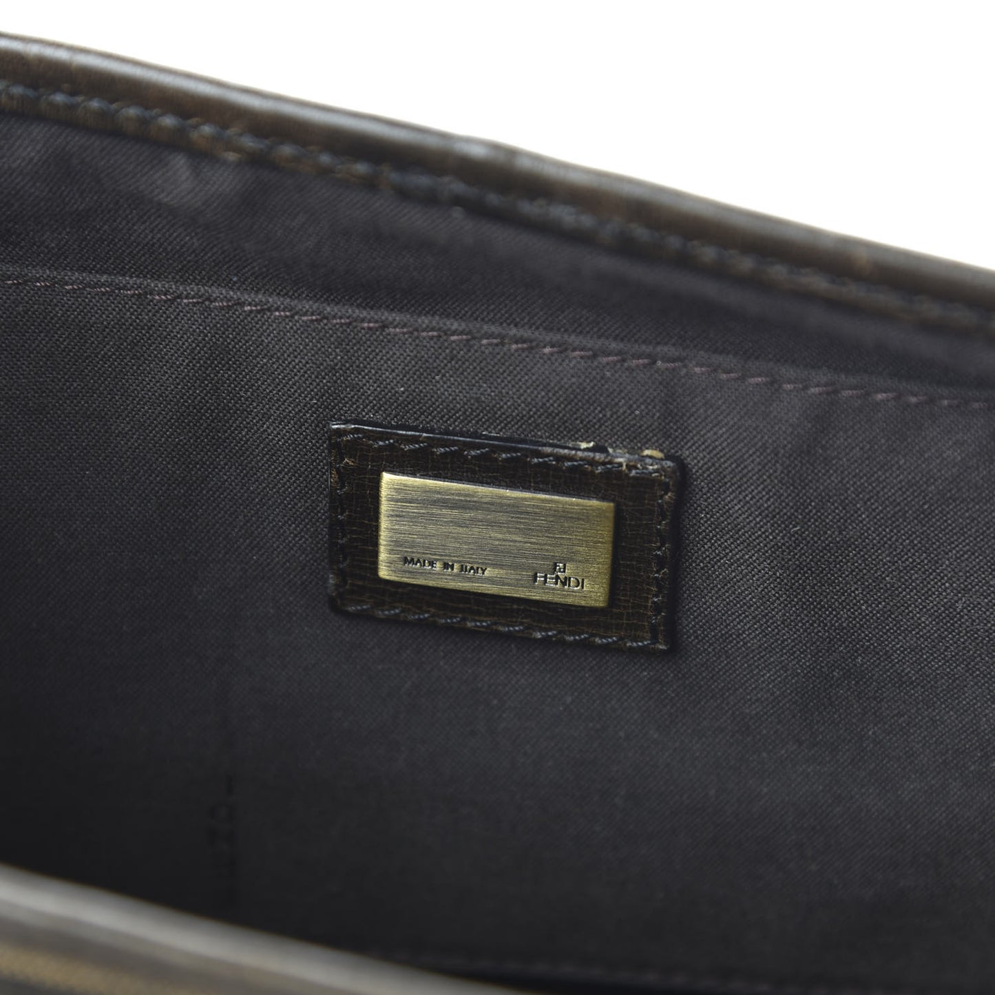 Zucca B Bis Flap Bag Tobacco Castagna