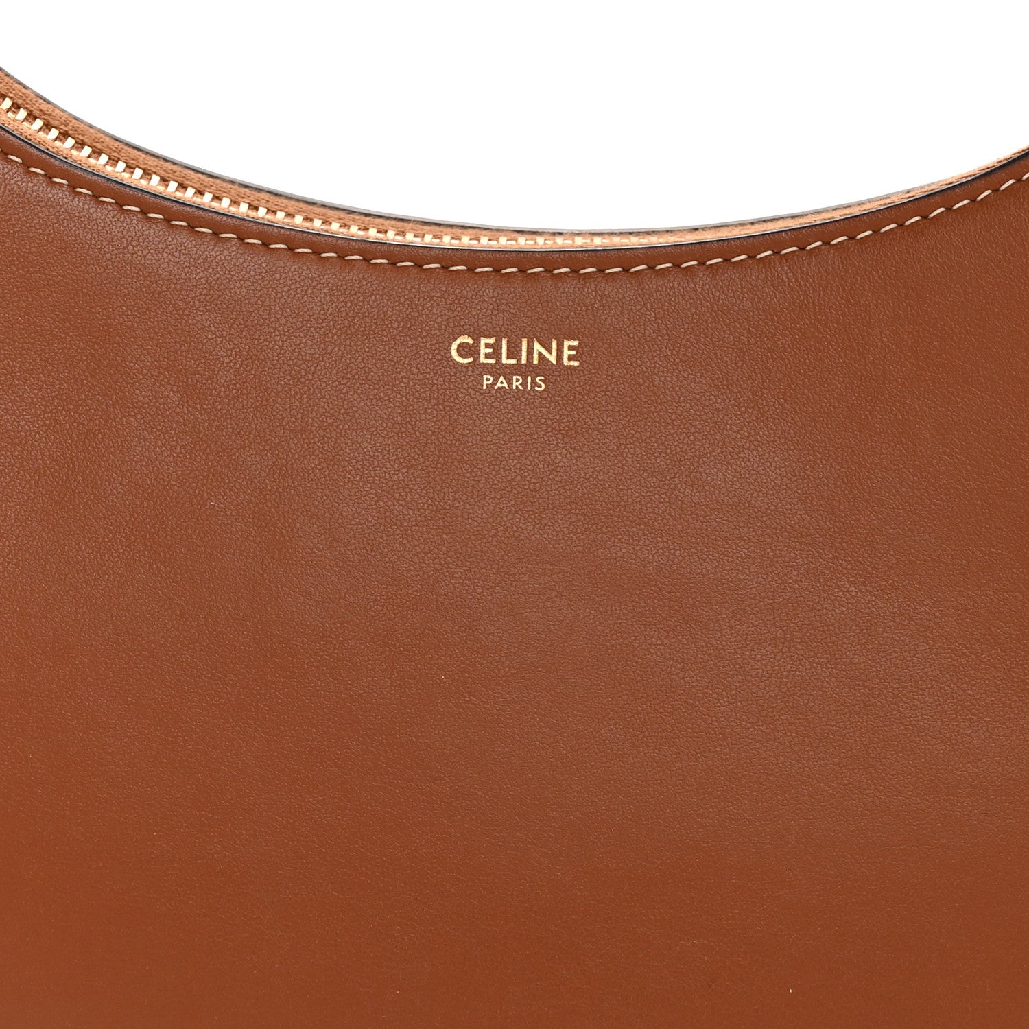 Celine Smooth Calfskin Medium Strap Ava Shoulder Bag Tan 9 of 12