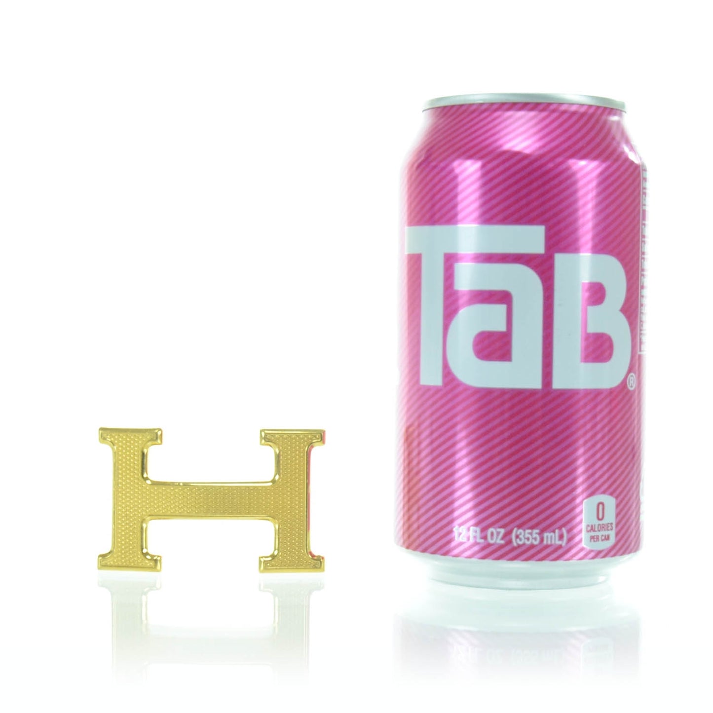 H Belt Buckle Gold