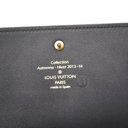 Louis Vuitton Cuir Boudoir Sarah Chain Wallet Rose Velours 6 of 7
