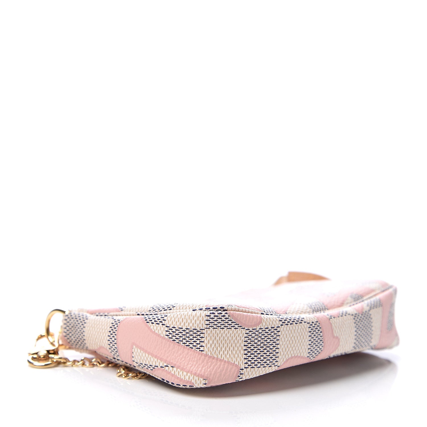 Louis Vuitton Damier Azur Tahitienne Mini Pochette Accessories 3 of 7