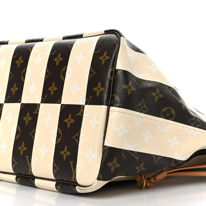 Louis Vuitton Monogram Rayures Neverfull GM 9 of 9