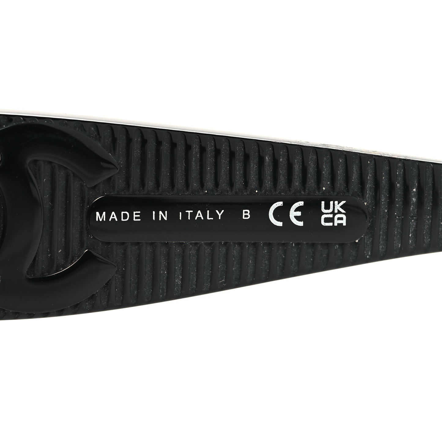 Acetate Shield Sunglasses 5495 Black