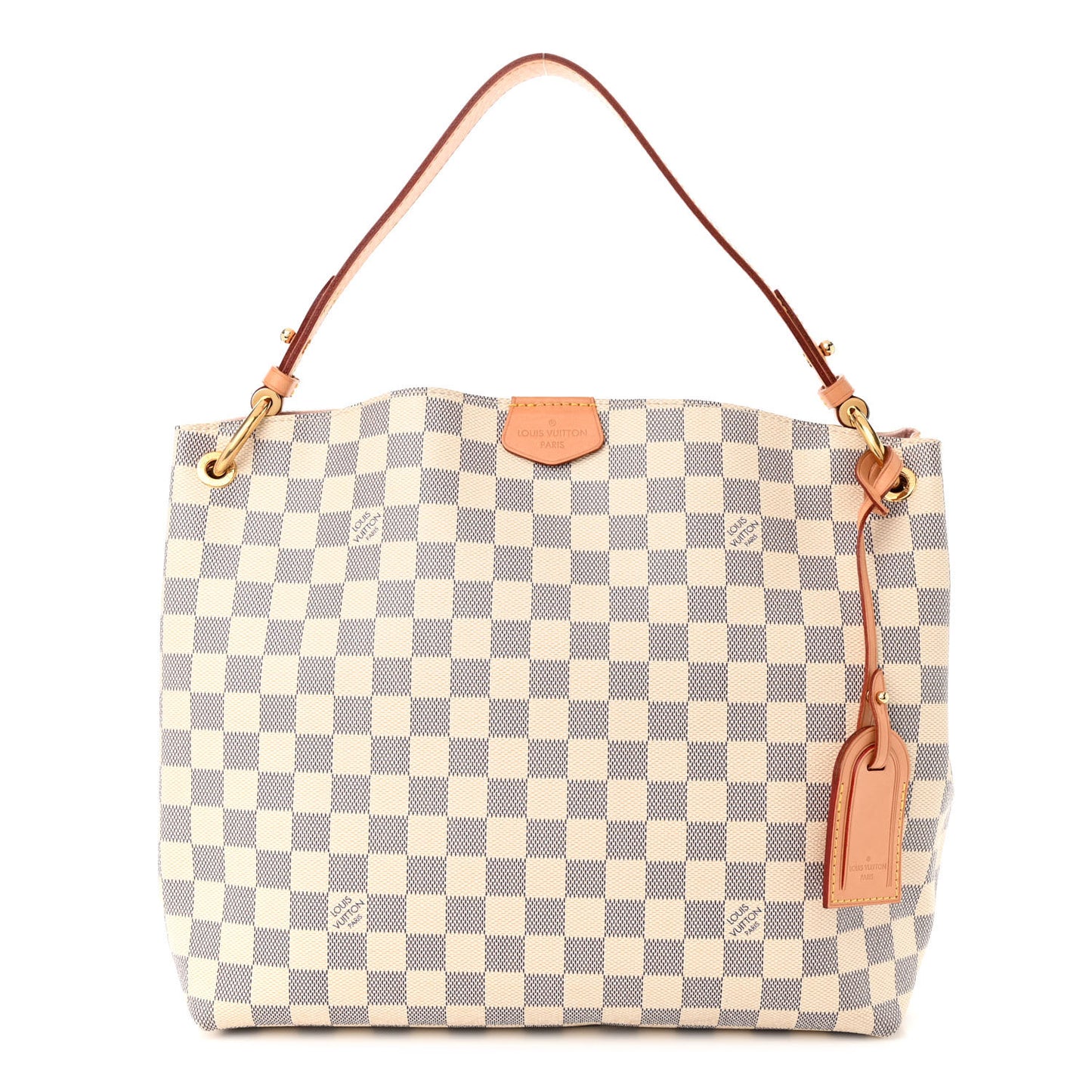 Damier Azur Graceful PM Rose Ballerine