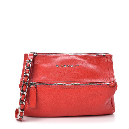 Givenchy Sugar Goatskin Pandora Wristlet Red 1 of 14