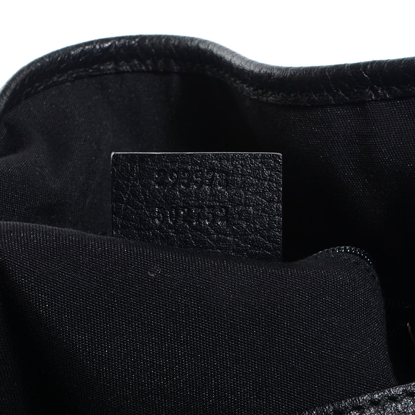 Monogram Medium Abbey Shoulder Bag Black