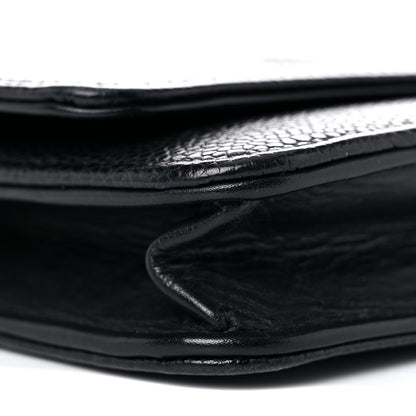 Chanel Caviar Timeless CC Wallet On Chain WOC Black 6 of 17
