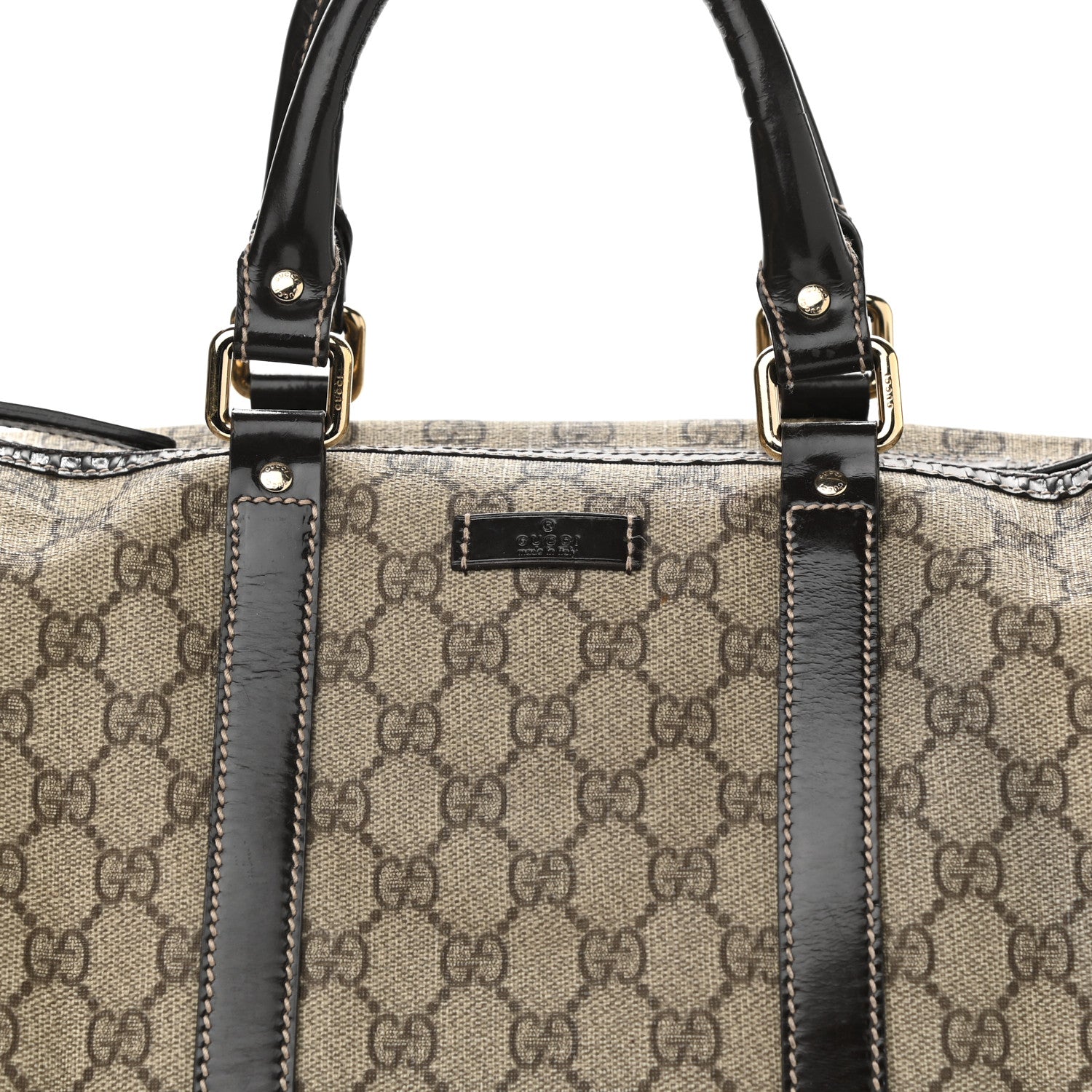 Gucci GG Plus Monogram Medium Joy Boston Dark Brown 8 of 13