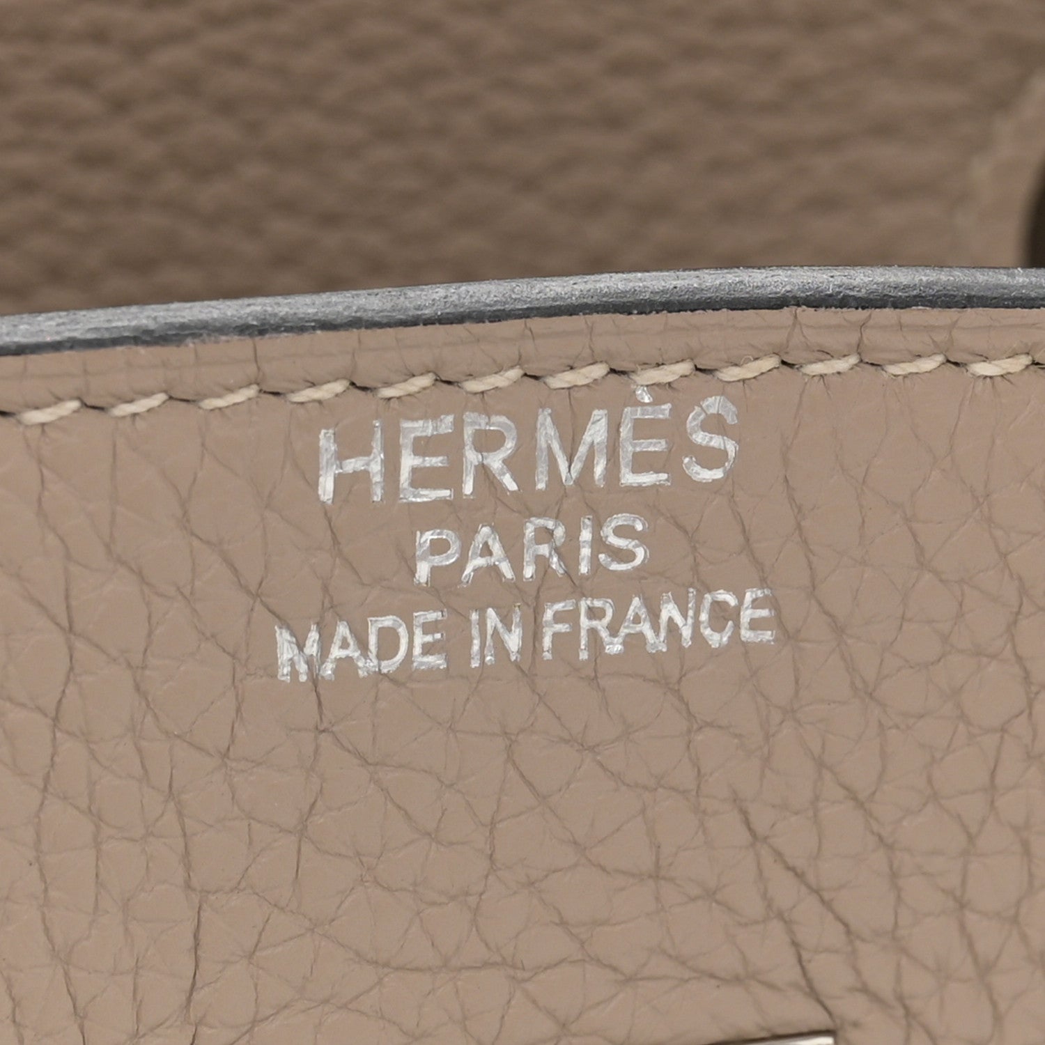 Hermes Togo Birkin 35 Gris Tourterelle 6 of 14