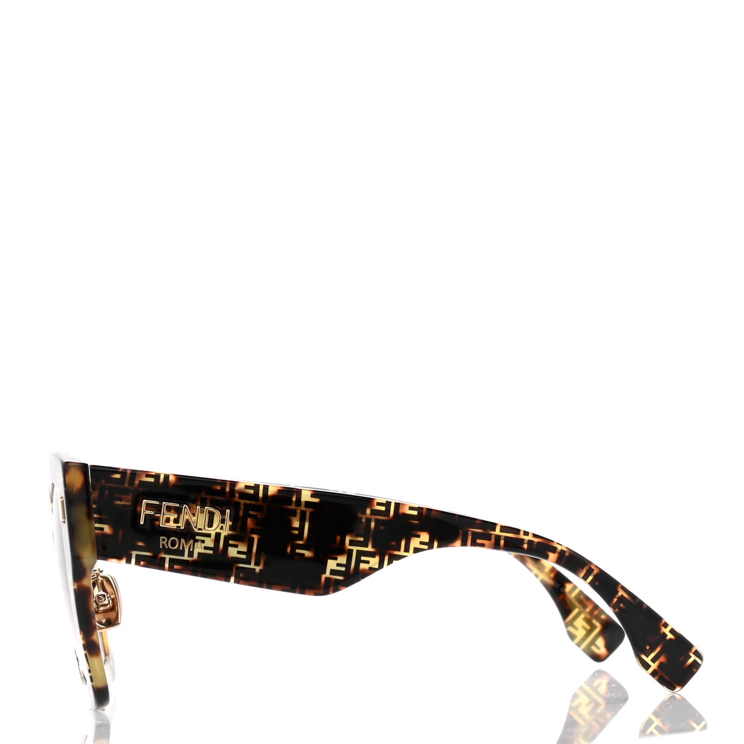 Fendi Acetate FF 53mm Sunglasses 0434/S Tortoise 3 of 8