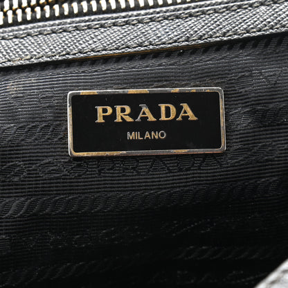 Prada Saffiano Lux Bowler Black 5 of 13