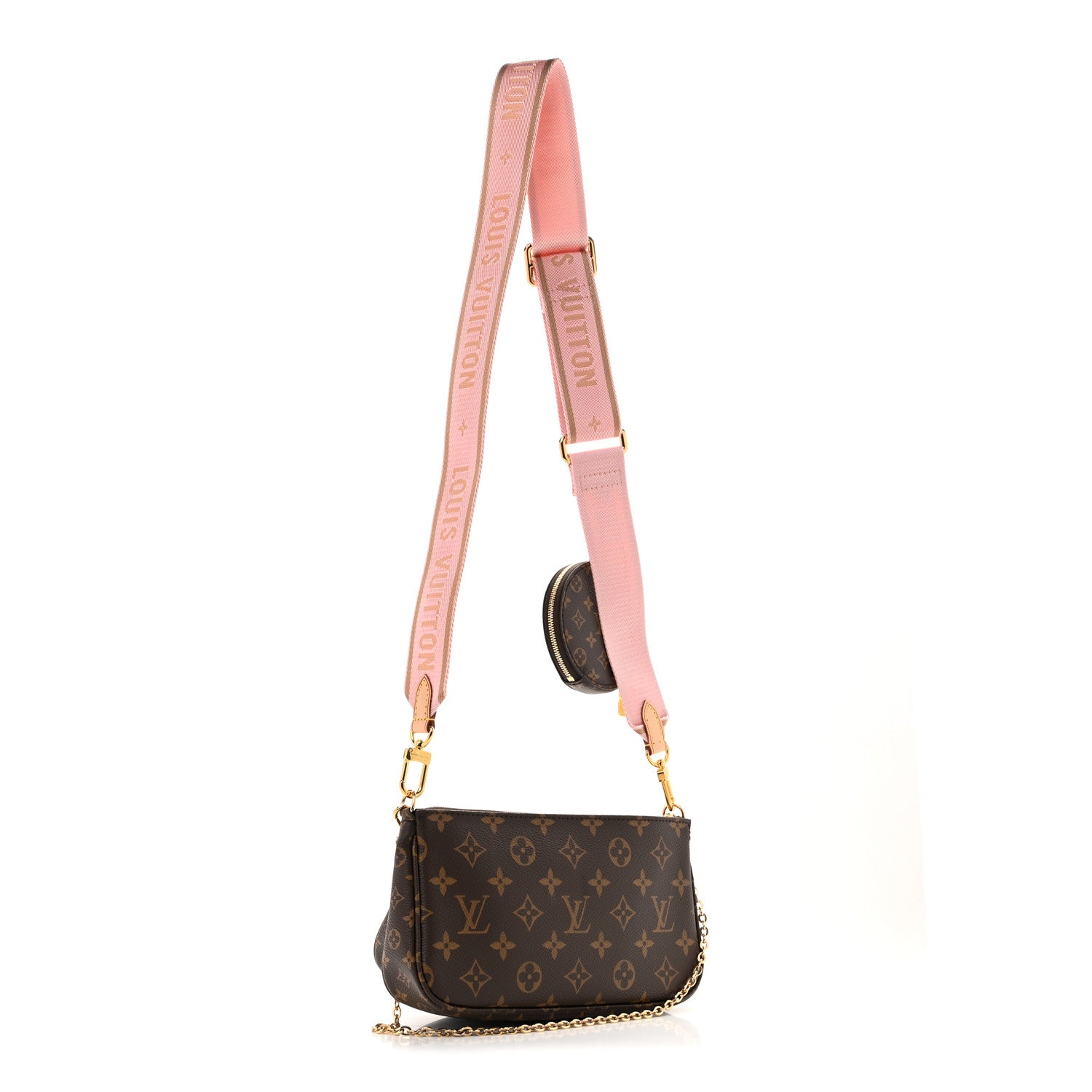 Louis Vuitton Monogram Multi Pochette Accessories Rose Clair 3 of 13