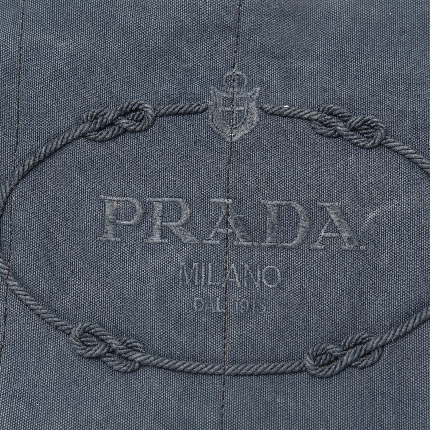 Canvas Canapa Logo Tote Blue