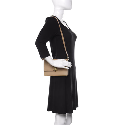 Burberry Grained Calfskin Albion TB Bag Archive Beige 2 of 10