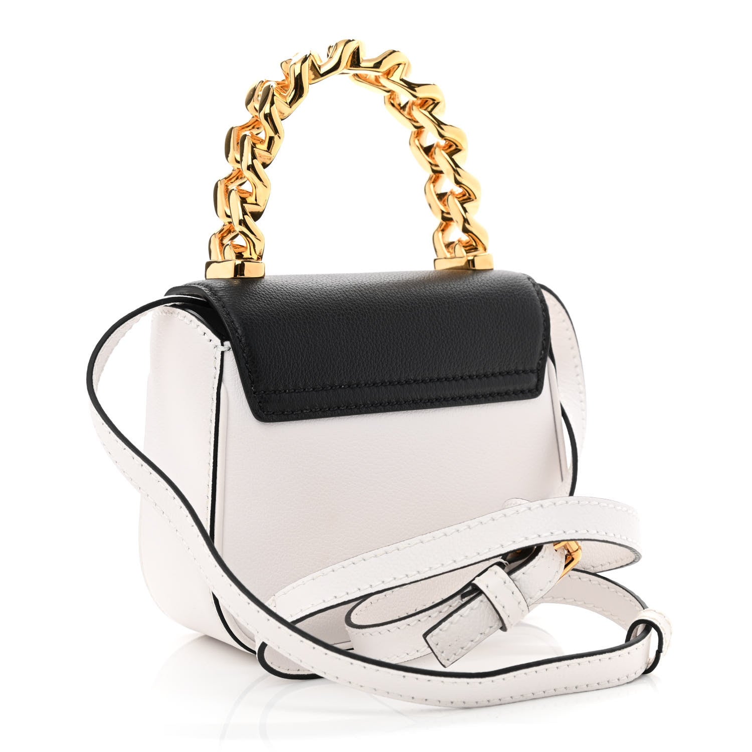 Versace Mini La Medusa Bag Black White 3 of 11