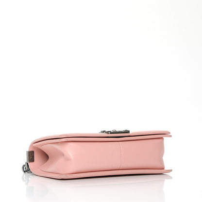 Chanel Lambskin Quilted Medium Boy Flap Light Pink 4 of 13