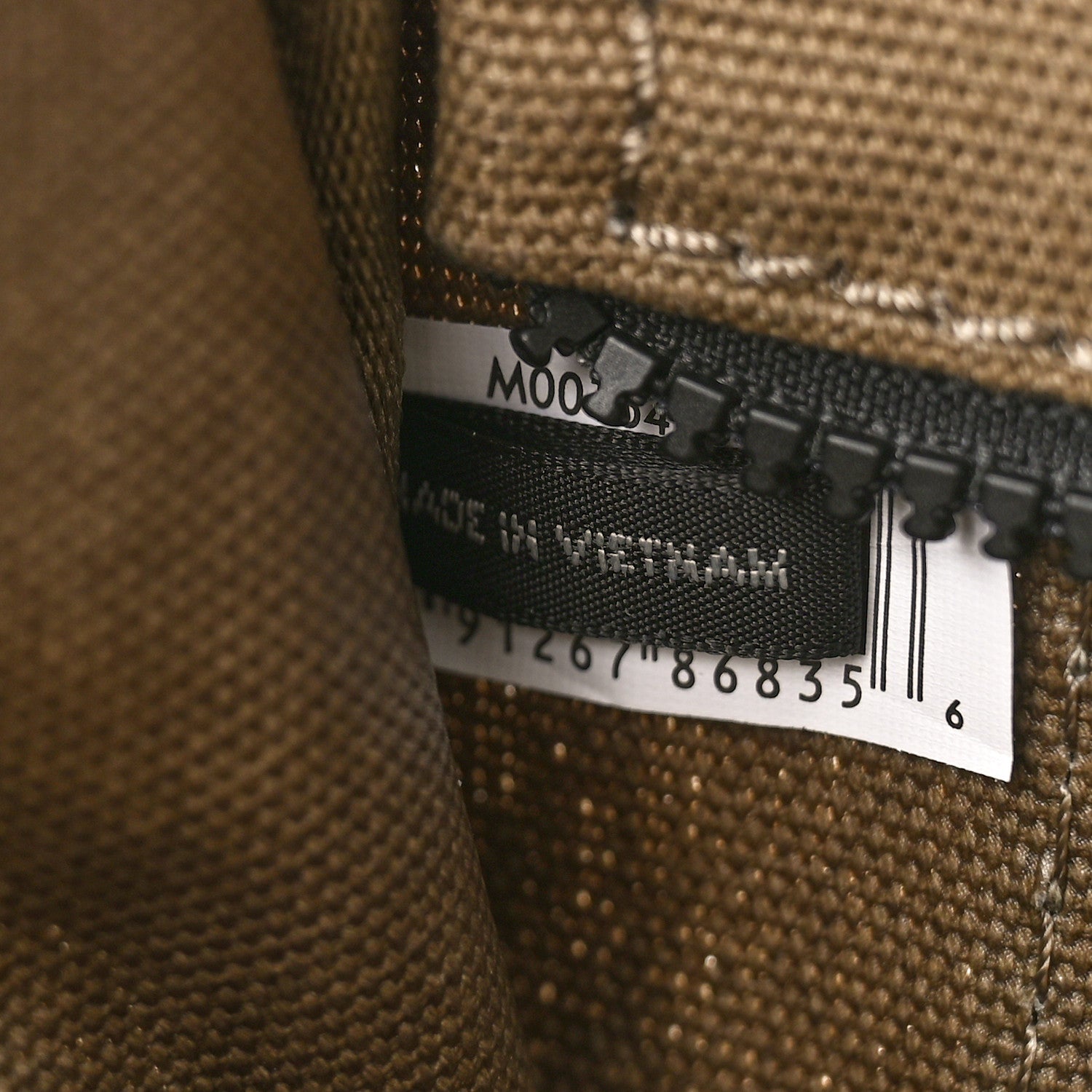 Marc Jacobs MARC JACOBS Cotton Canvas Small The Traveler Tote Bag Slate Green 6 of 8