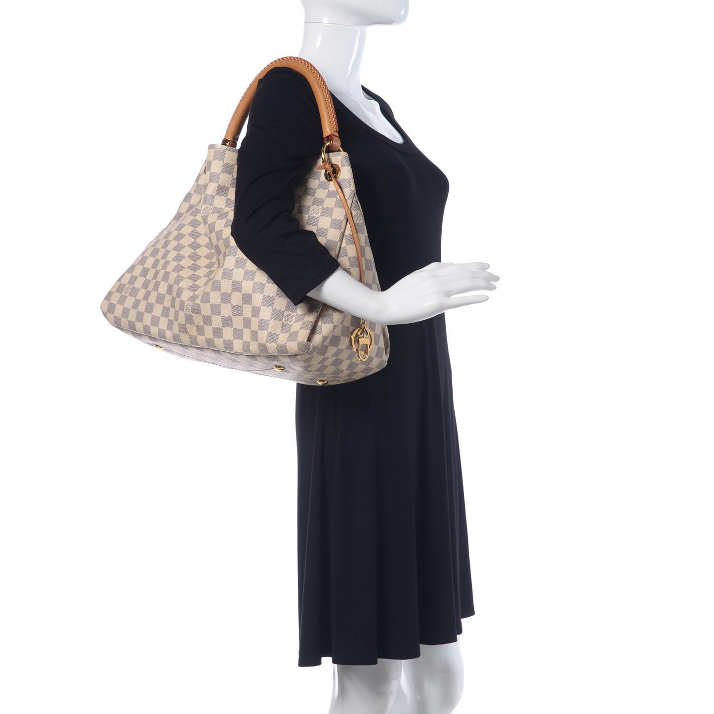 Damier Azur Artsy MM