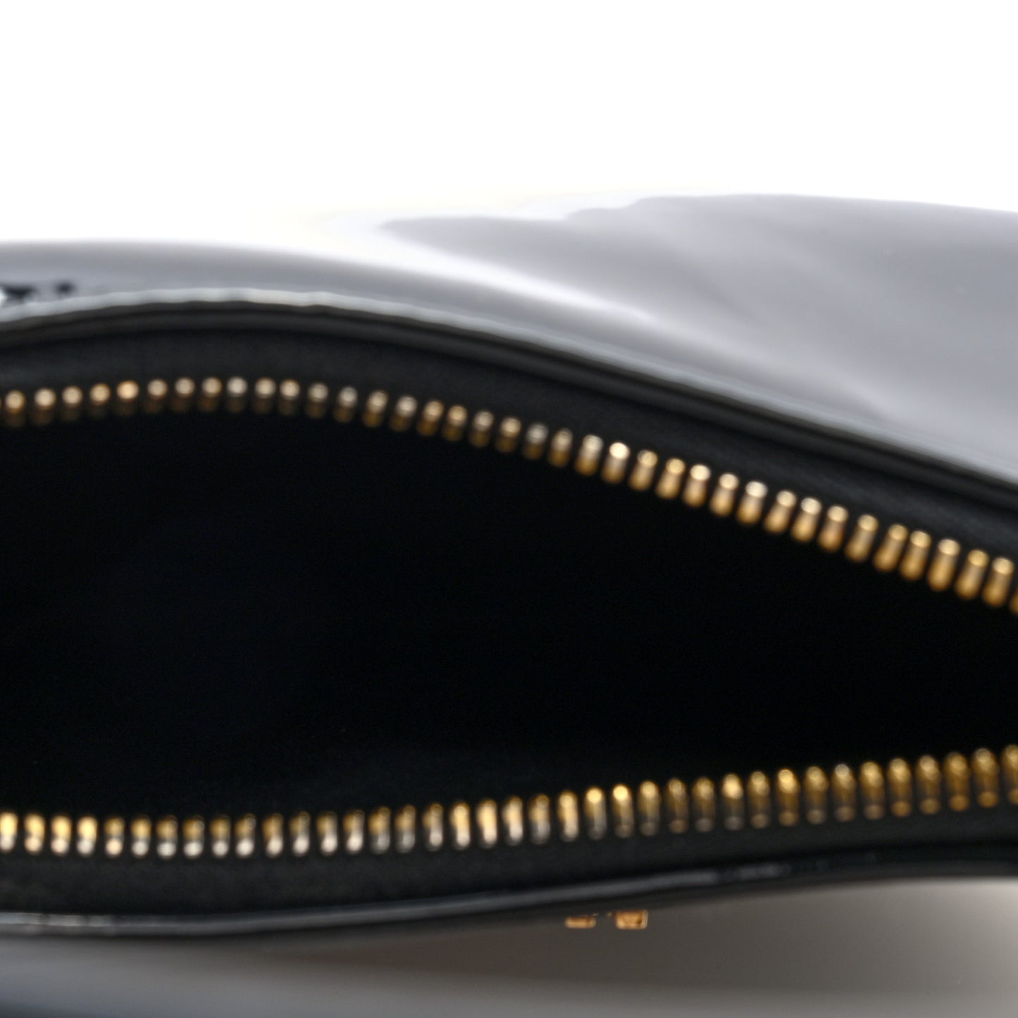 Patent Mini Hobo Black