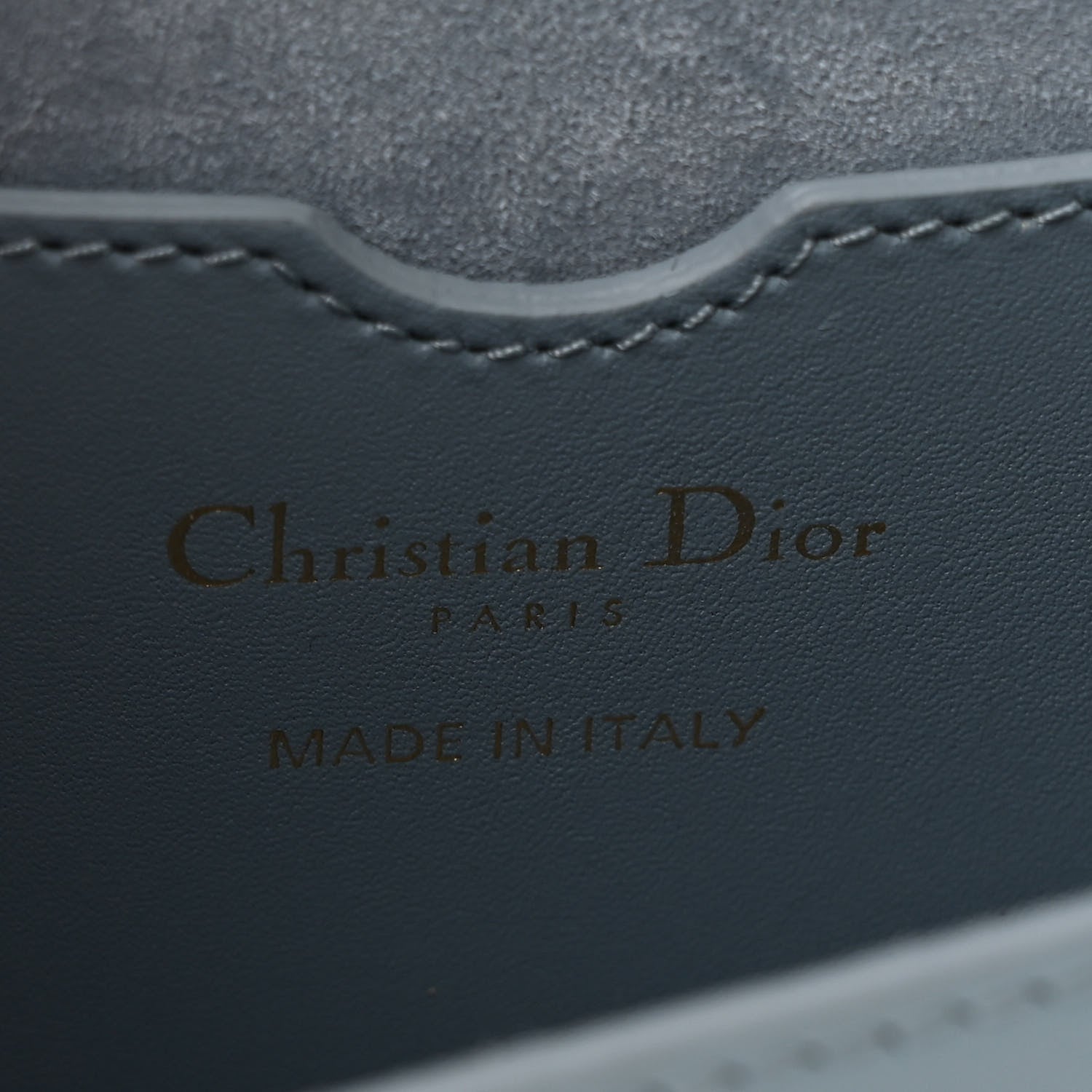 Christian Dior Box Calfskin East West Bobby Bag Horizon Blue 6 of 10