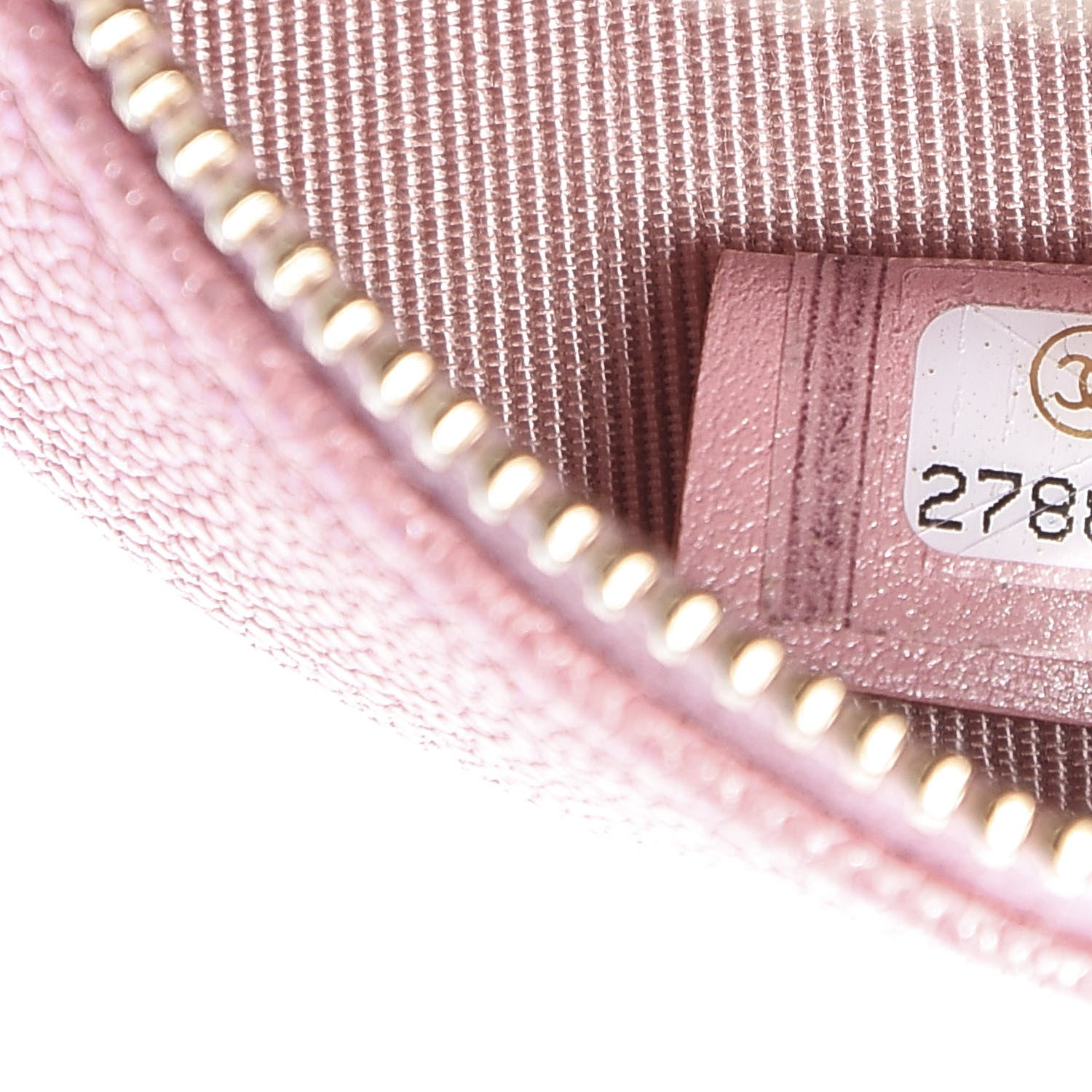 Chanel Iridescent Caviar Quilted Round Clutch With Chain Pink 7 of 11