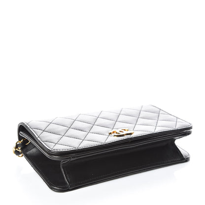 Chanel Lambskin Quilted Mini Flap Black 4 of 14