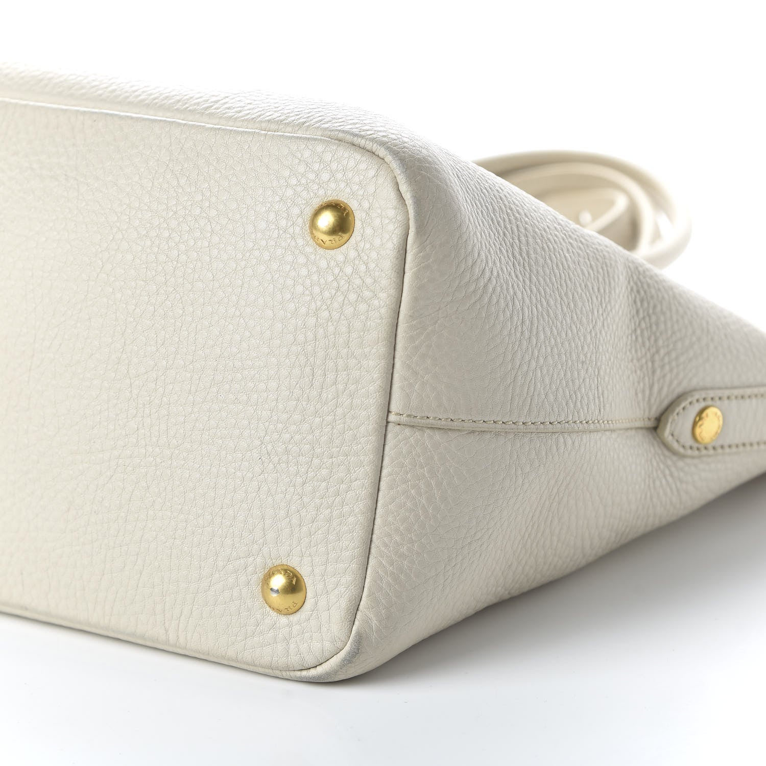 Prada Vitello Daino Tote Talco 8 of 11