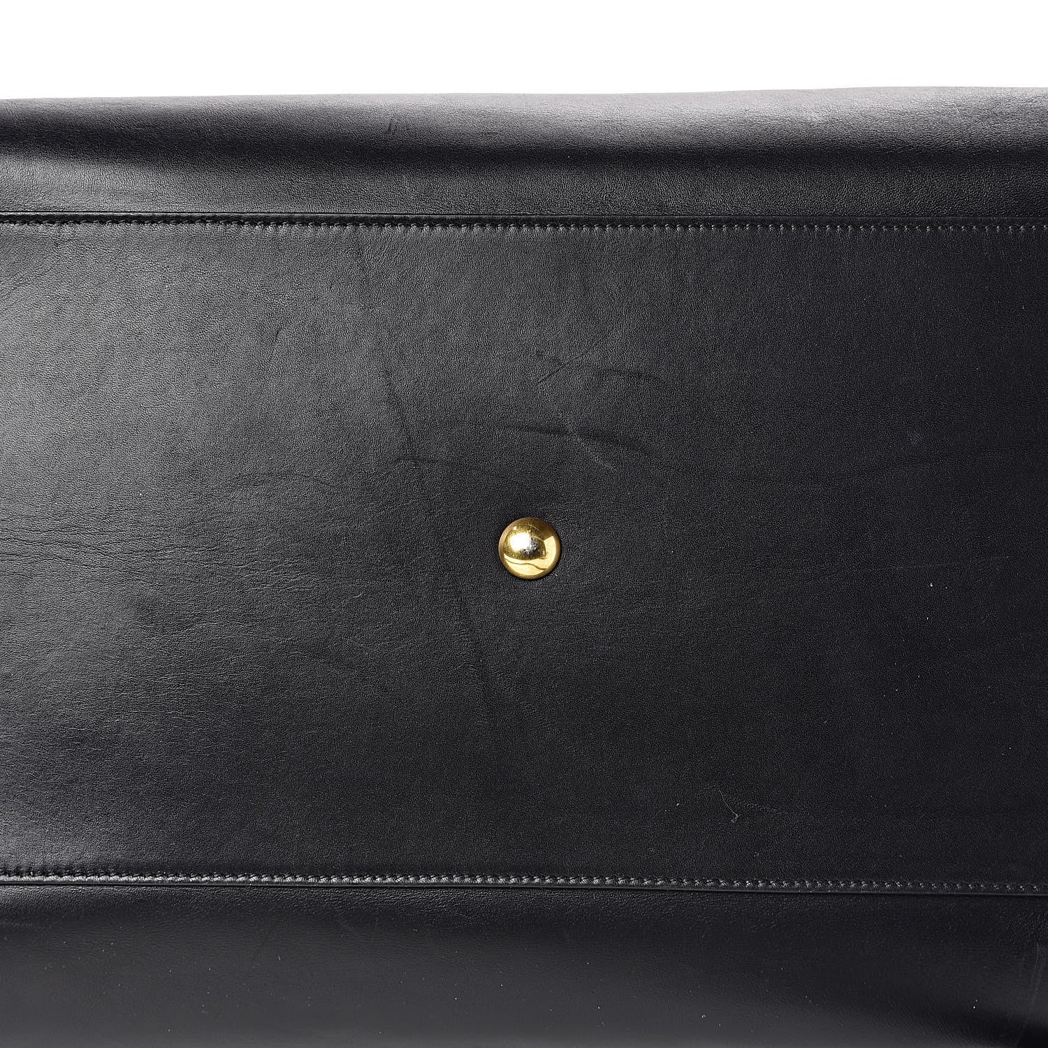 Saint Laurent Calfskin Classic Duffle 12 Black 18 of 18