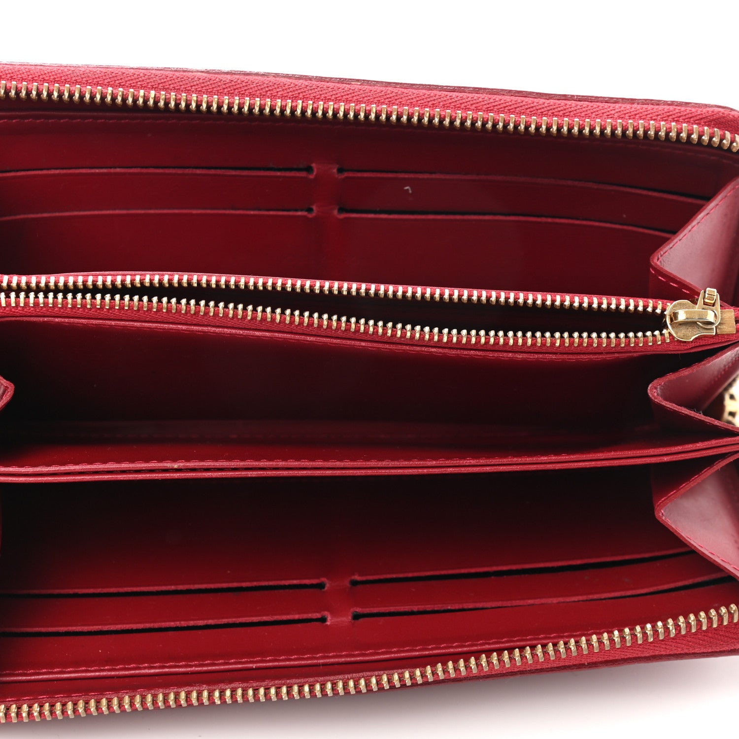 Louis Vuitton Vernis Zippy Wallet Pomme D'Amour 5 of 16