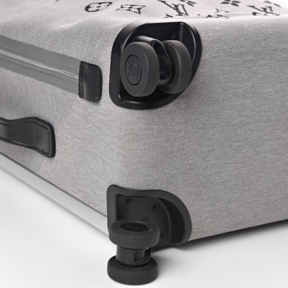 Louis Vuitton Knit Monogram Horizon Soft 55 Suitcase Grey 16 of 18