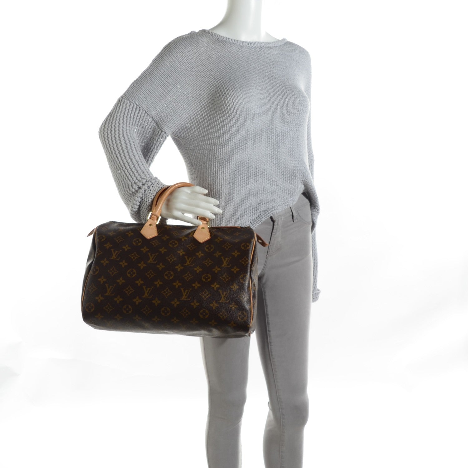 Louis Vuitton Monogram Speedy 35 2 of 8
