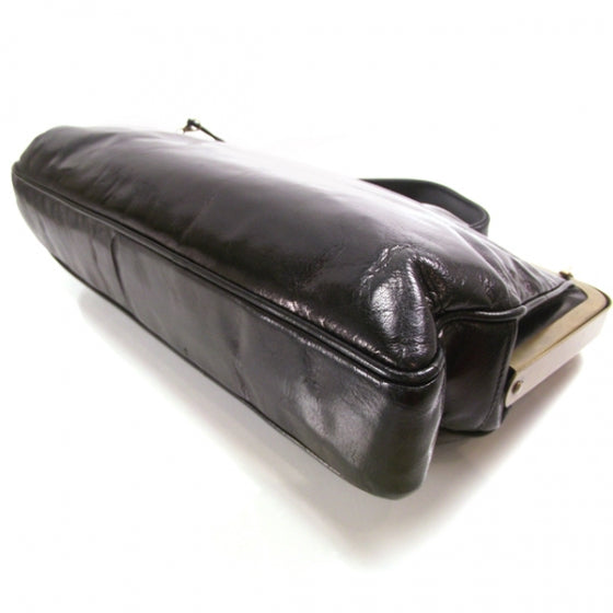 Bottega Veneta Leather Doctor Bag Clutch 5 of 8
