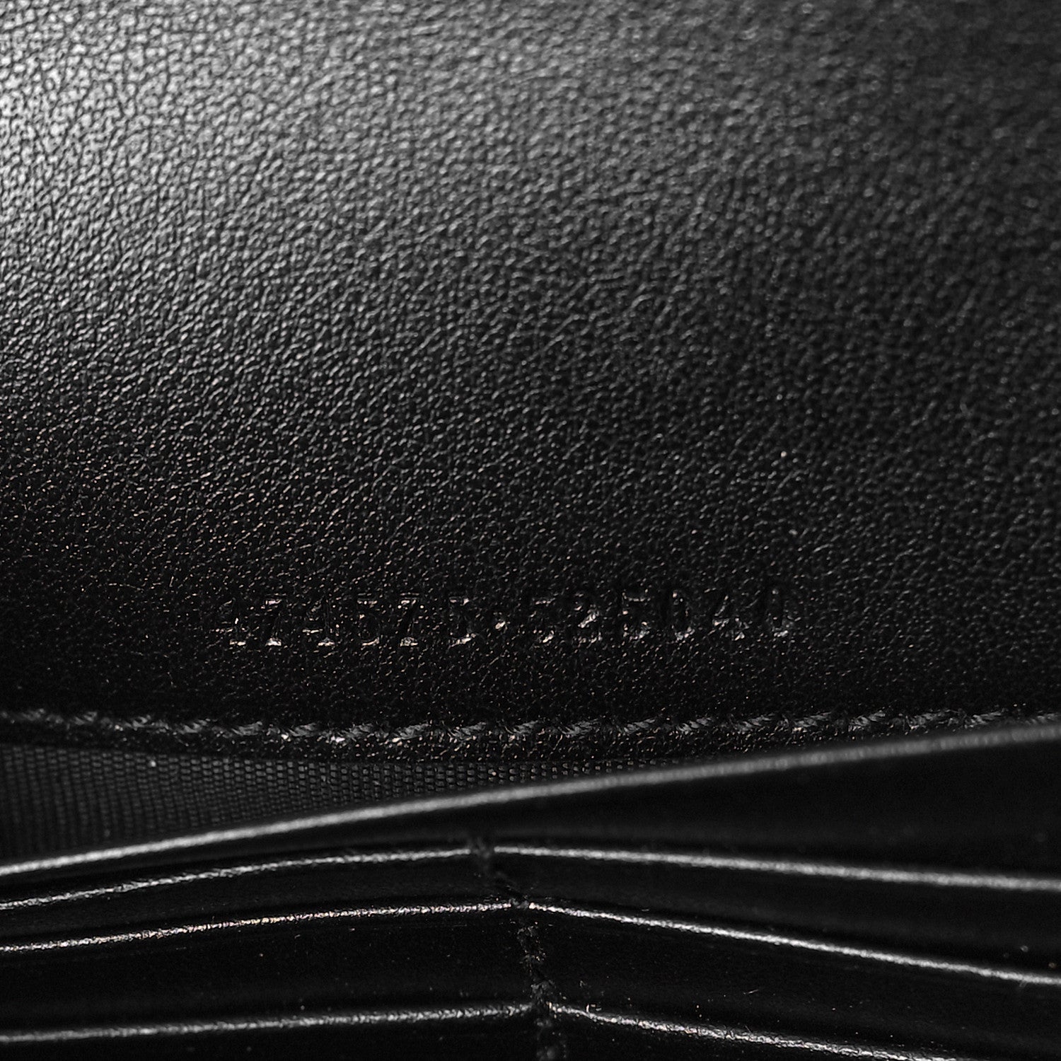 Gucci Calfskin Matelasse GG Marmont Chain Wallet Black 6 of 9