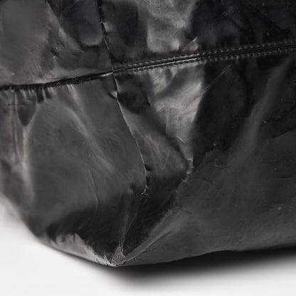 Chanel Vinyl XL Coco Cabas Black 10 of 22