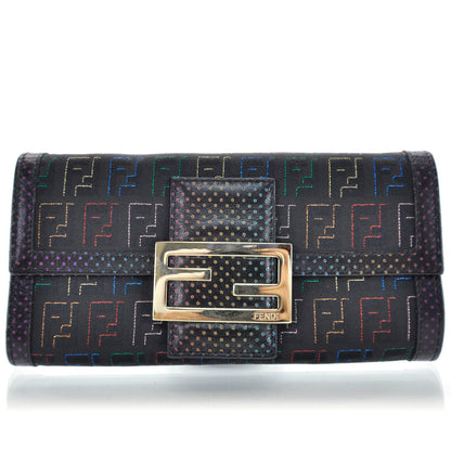 Fendi Zucchino Continental Wallet Multicolor 1 of 10