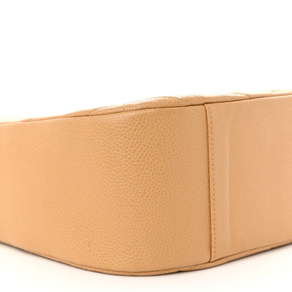 Chanel Caviar Quilted Timeless CC Shoulder Bag Beige 9 of 12
