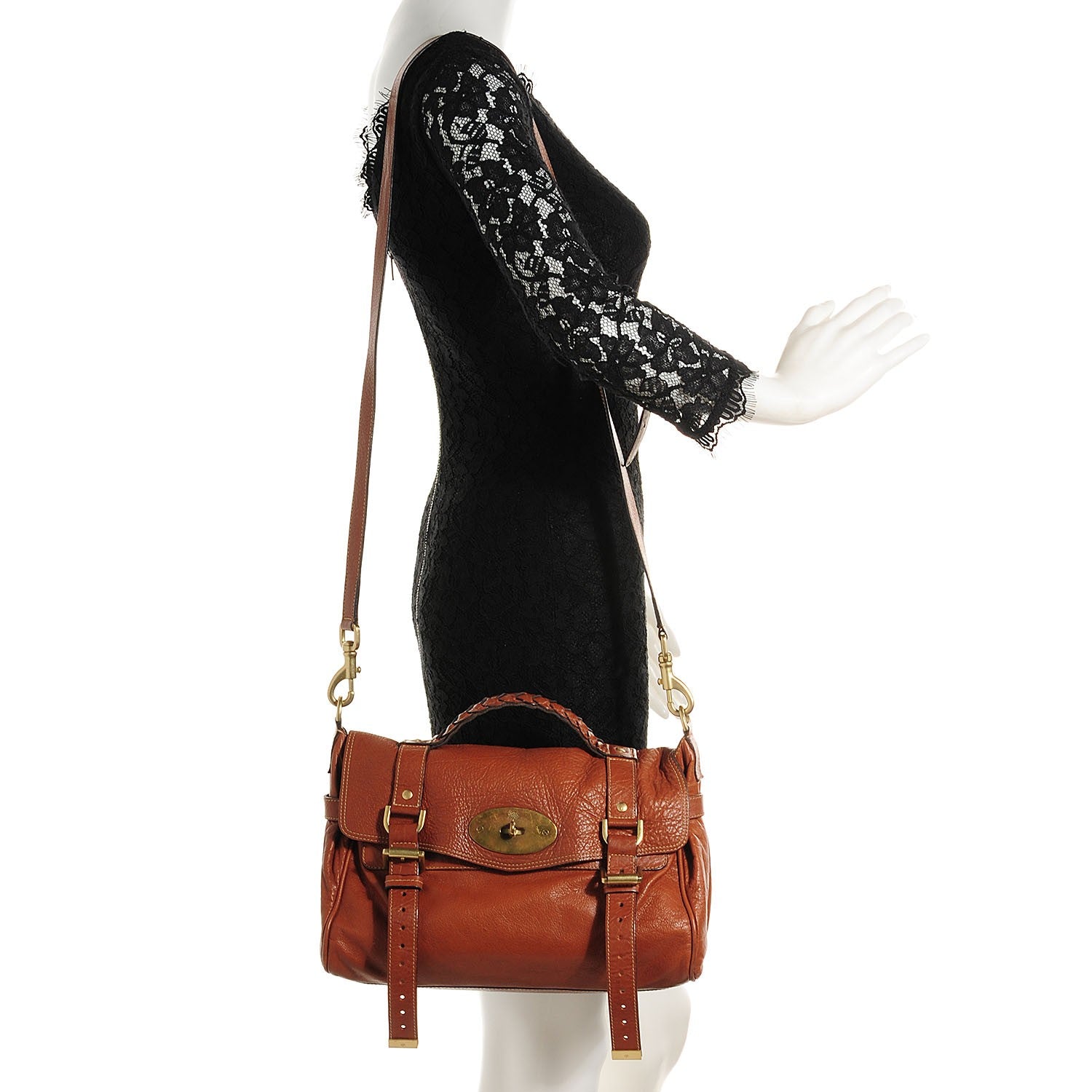 Mulberry Soft Buffalo Medium Alexa Oak 2 of 13