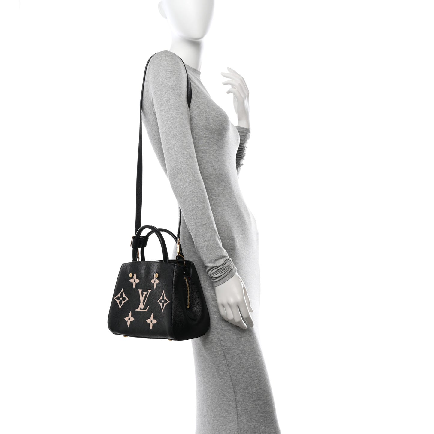 Empreinte Monogram Giant Montaigne BB Black Beige