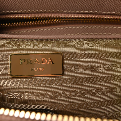 Prada Saffiano Large Galleria Double Zip Tote Cammeo 6 of 9