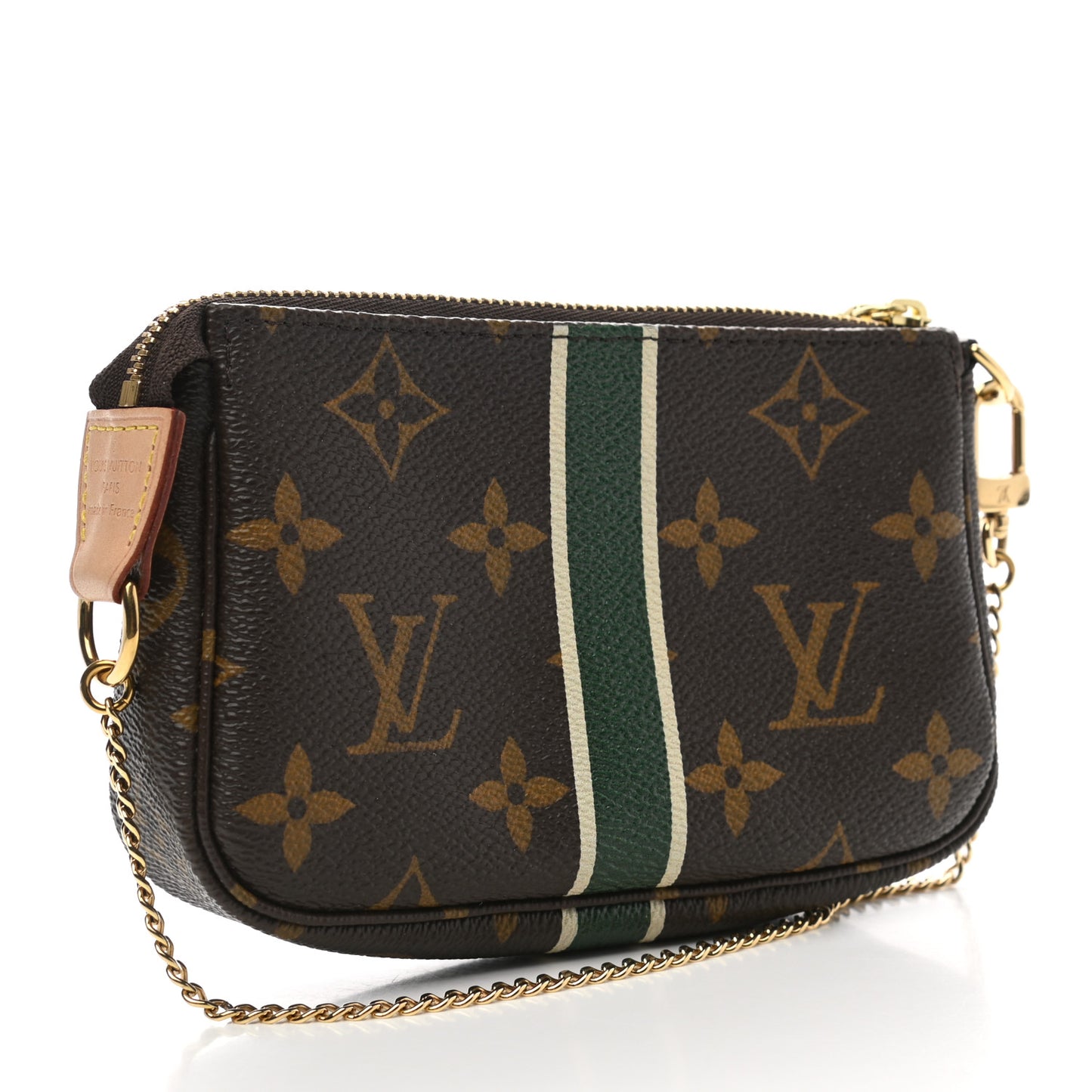 Monogram My LV Heritage Mini Pochette Accessories White Vert