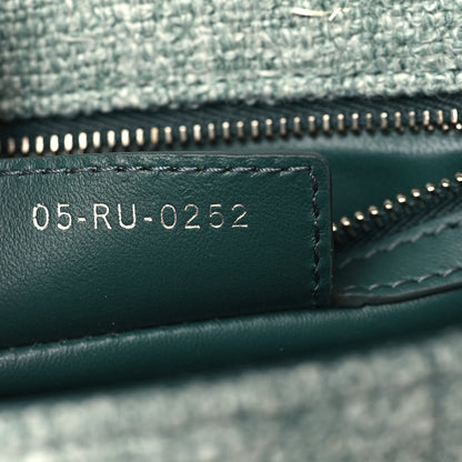 Christian Dior Tweed Macrocannage Small Caro Bag Light Green 7 of 9