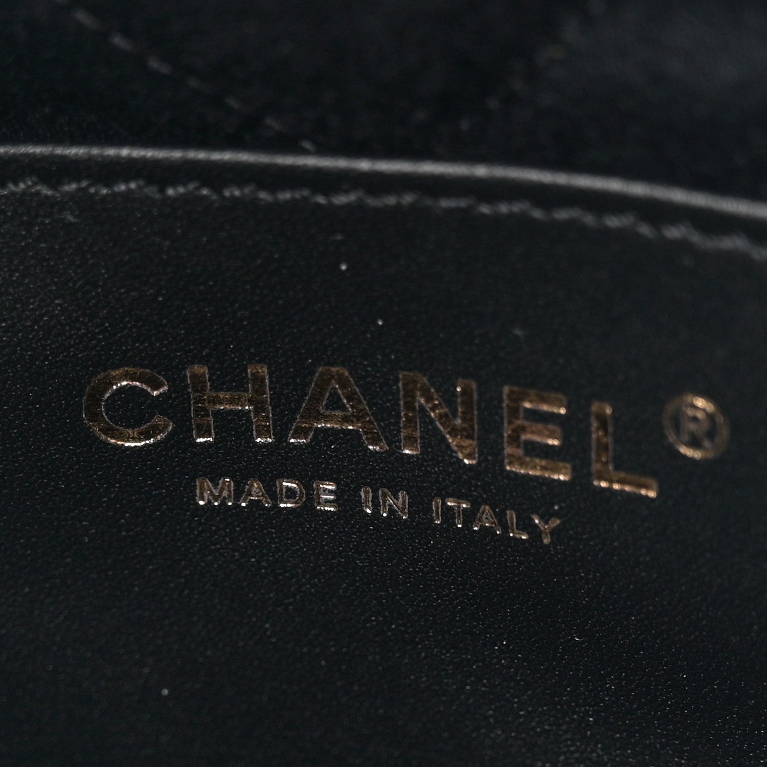 Chanel Shiny Crumpled Calfskin Quilted Pearl Mini Chanel 22 Black 6 of 11