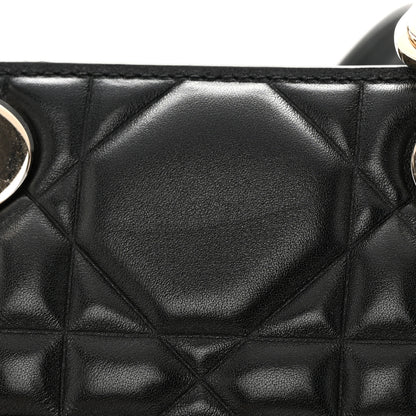 Christian Dior Calfskin Cannage Small The Lady 95.22 Black 12 of 12