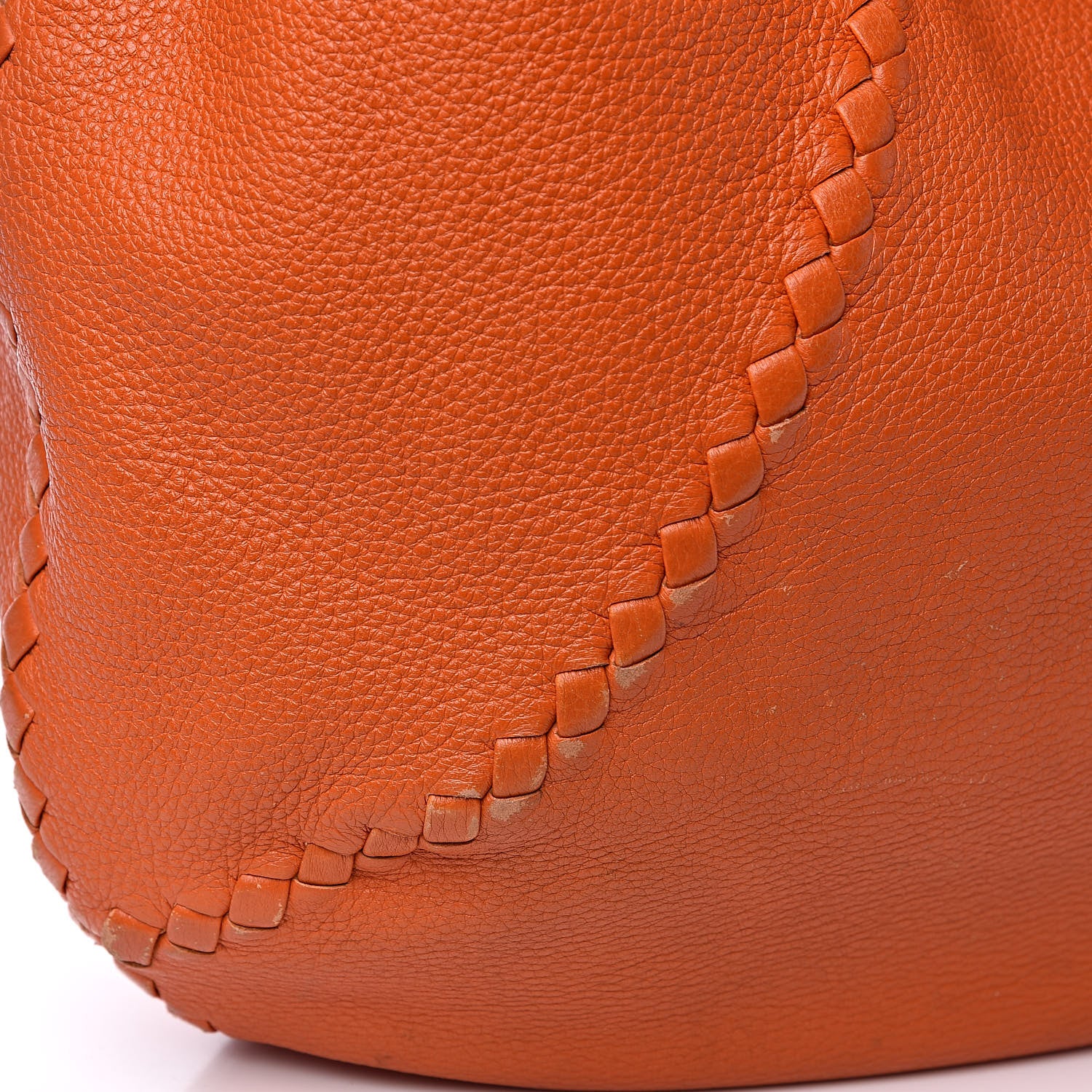Bottega Veneta Cervo Deerskin Large Hobo Tangerine 15 of 19