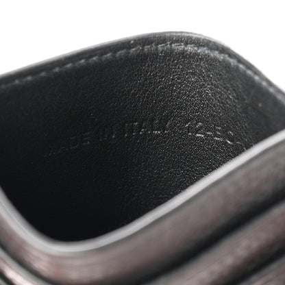 Christian Dior Grained Calfskin Oblique Card Holder Black 7 of 8
