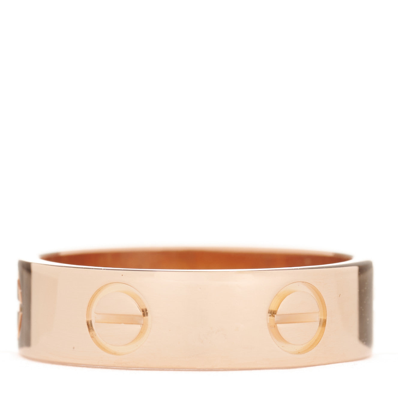 18K Pink Gold 5.5mm LOVE Ring 55 7.25