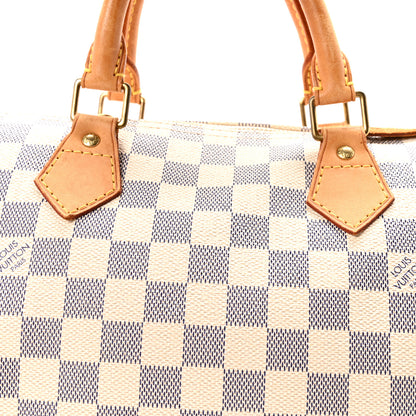 Louis Vuitton Damier Azur Speedy 30 8 of 10