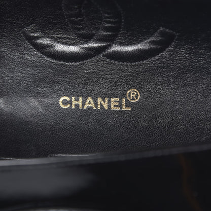 Chanel Patent Quilted Medium Double Flap Black 6 of 13