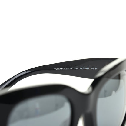 Chanel CC Sunglasses 5357 Black 4 of 7