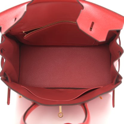 Hermes Togo Birkin 30 Rouge Tomate 4 of 14
